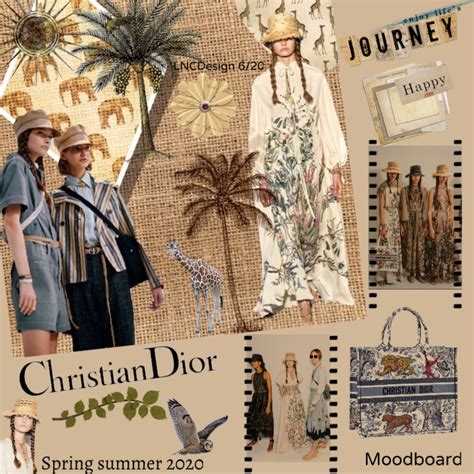 christian dior mood board